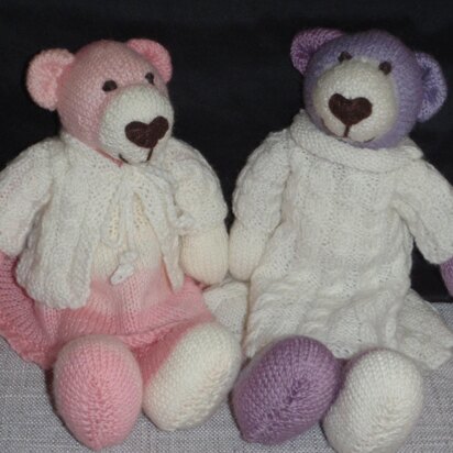 Pippa and Lilya - knitting pattern