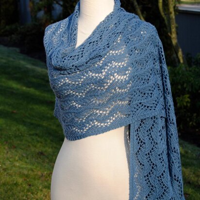 Inside Passage Shawl