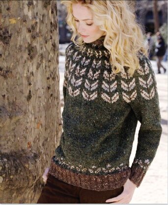 Tahki Yarns Yoke Pullover (Free)