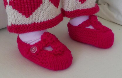 Gemma - 8ply baby shoes