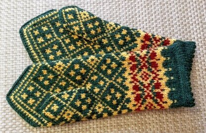 "Sunburst" Mittens