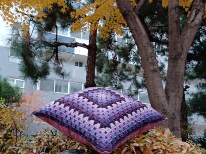 Blueberries Bouquet Granny Cushion
