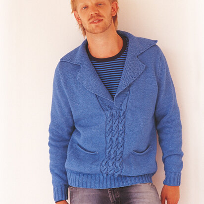 Denver Sweater in Rowan Original Denim