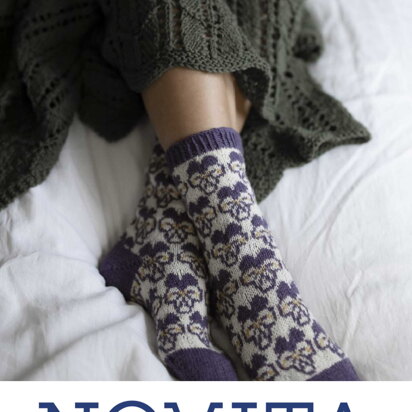 Pansy Socks in Novita Venla - Downloadable PDF