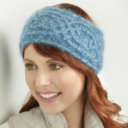 Siskin Headband in Valley Yarns Southampton - 985 - Downloadable PDF