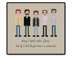 Barenaked Ladies - PDF Cross Stitch Pattern