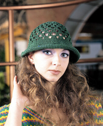 Hat in Adriafil Cheope - Downloadable PDF