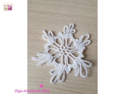 Crochet snowflake 90