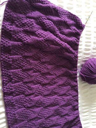 Purple blanket