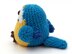 Amigurumi Blue and Gold Macaw