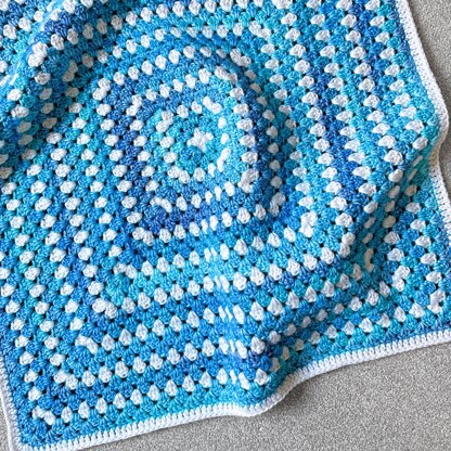 Easy Granny Square Blanket