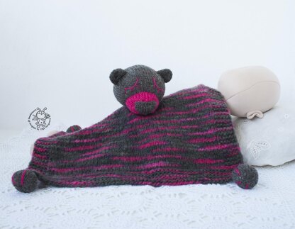 Bear Toy baby lace blanket