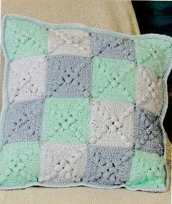 Crochet Throw and Cushion Cover