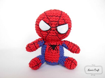 spiderman crochet doll pattern free