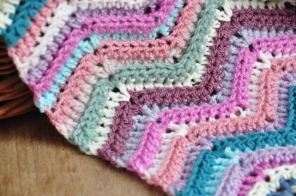 Ripple Stitch Blanket