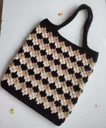 Granny Diamond Tote Bag