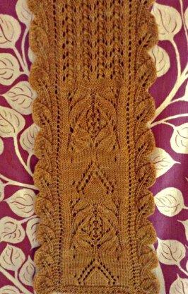 Thailand Memories Knit Lace Scarf