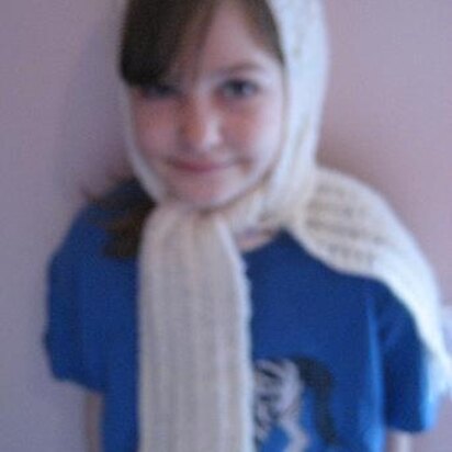 Rhiannon's hat/scarf