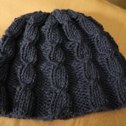 Knitted Cable Hat