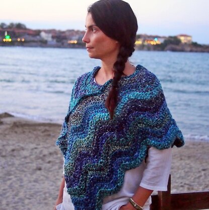 Summer evening poncho