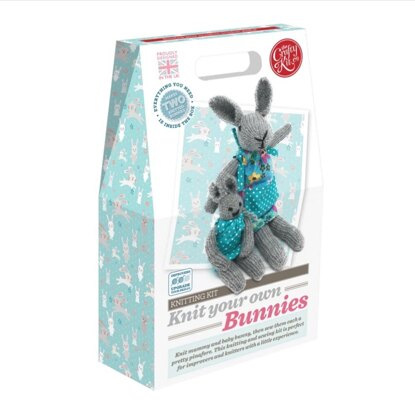 Crafty Kit Co Knit Your Own Bunnies Kit