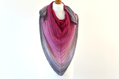 Gradient Triangle Shawl