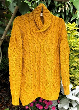 Moffat, Cabled Sweater