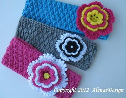 Donna Headband, Ear Warmer, Neck Warmer