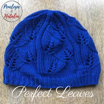Perfect Leaves Hat - knitting pattern