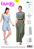 Burda Style Misses Jumpsuit in Various Lengths B6408 - Paper Pattern, Size 6-16