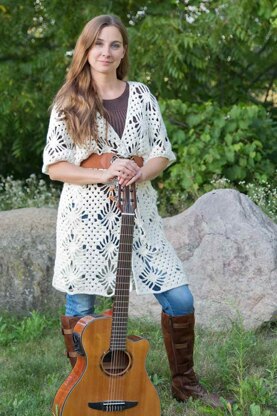 Crystalized Boho Cardigan