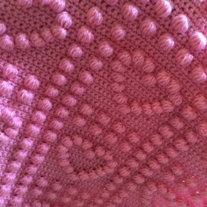 Love Hearts Baby Blanket