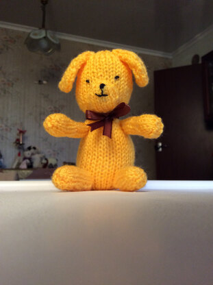 yellow puppy