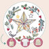 Un Chat Dans L'Aiguille Easy Customize - Christmas Star - Size L Embroidery Kit