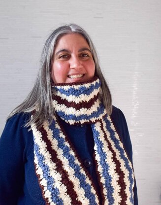 Chevron Shell Scarf