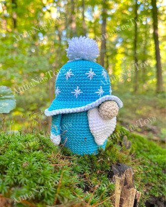 Christmas gnome with a pompom