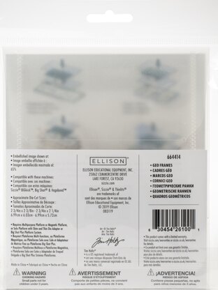 Sizzix Thinlits Dies By Tim Holtz - Geo Frames
