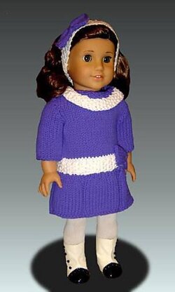 Doll Clothes Pattern, for American Girl and 18 inch doll. 028