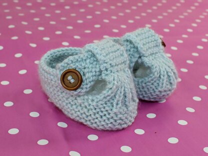 Easy Baby T Bar Booties