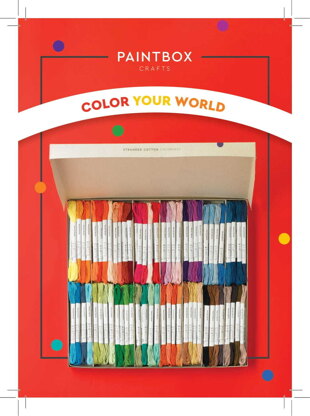 Paintbox Crafts 6 Strand Embroidery Floss - Leaflet