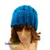 Clustered V-Stitch Chunky Crochet Hat Pattern