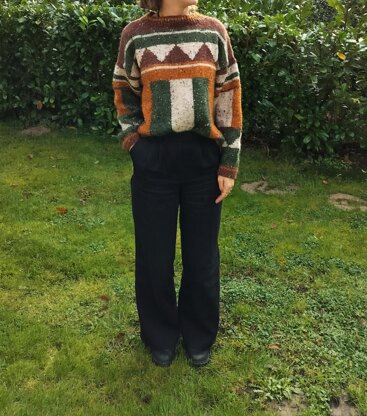 Oversized vintage sweater