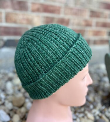 Pinehurst Hat -- a loom knit pattern