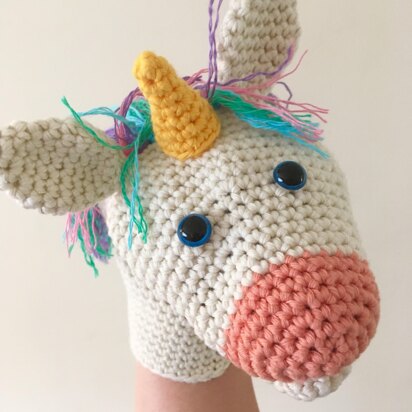 Uli the Unicorn Hand Puppet