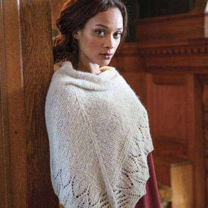 Millais Shawl in Berroco Andean Mist - 347-1