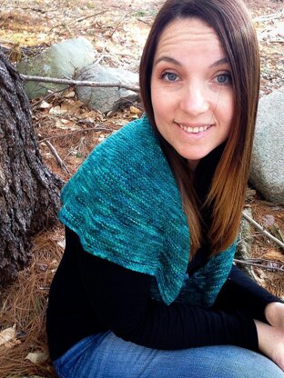 Trickle Shawl