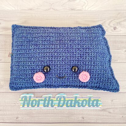 State of North Dakota Kawaii Cuddler®