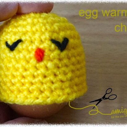 Crochet pattern egg warmer chick