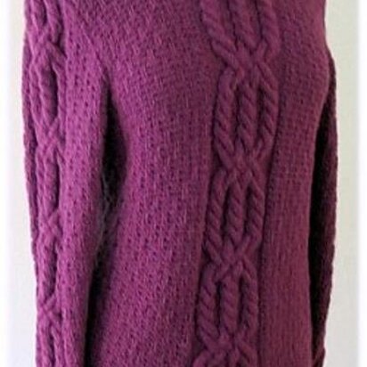 K372-Wisteria Sweater