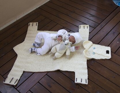 Polar Bear Rug Number 4